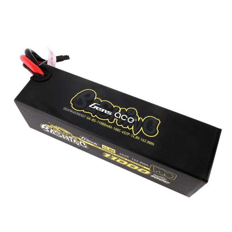 Gens ace G-Tech 11000mAh 14.8V 100C 4S2P Lipo Battery Pack with EC5-Bashing Series