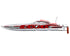 Pro Boat Blackjack 42" 8S Brushless RTR Electric Catamaran (White/Red) w/2.4GHz Radio System