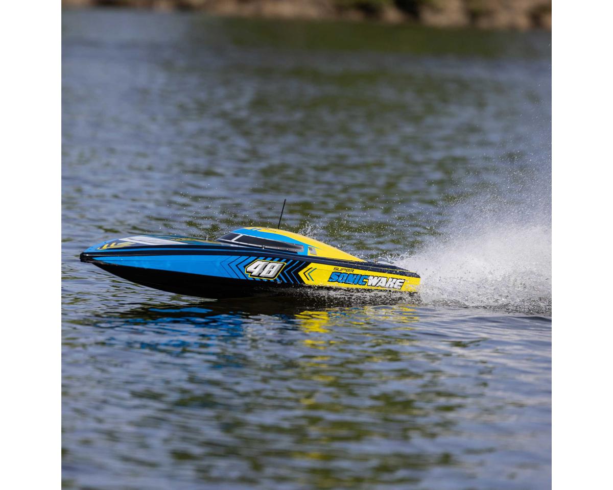 Pro Boat Super Sonicwake 48" 8S Brushless Deep-V RTR Self-Righting Boat w/DX3 2.4GHz Radio