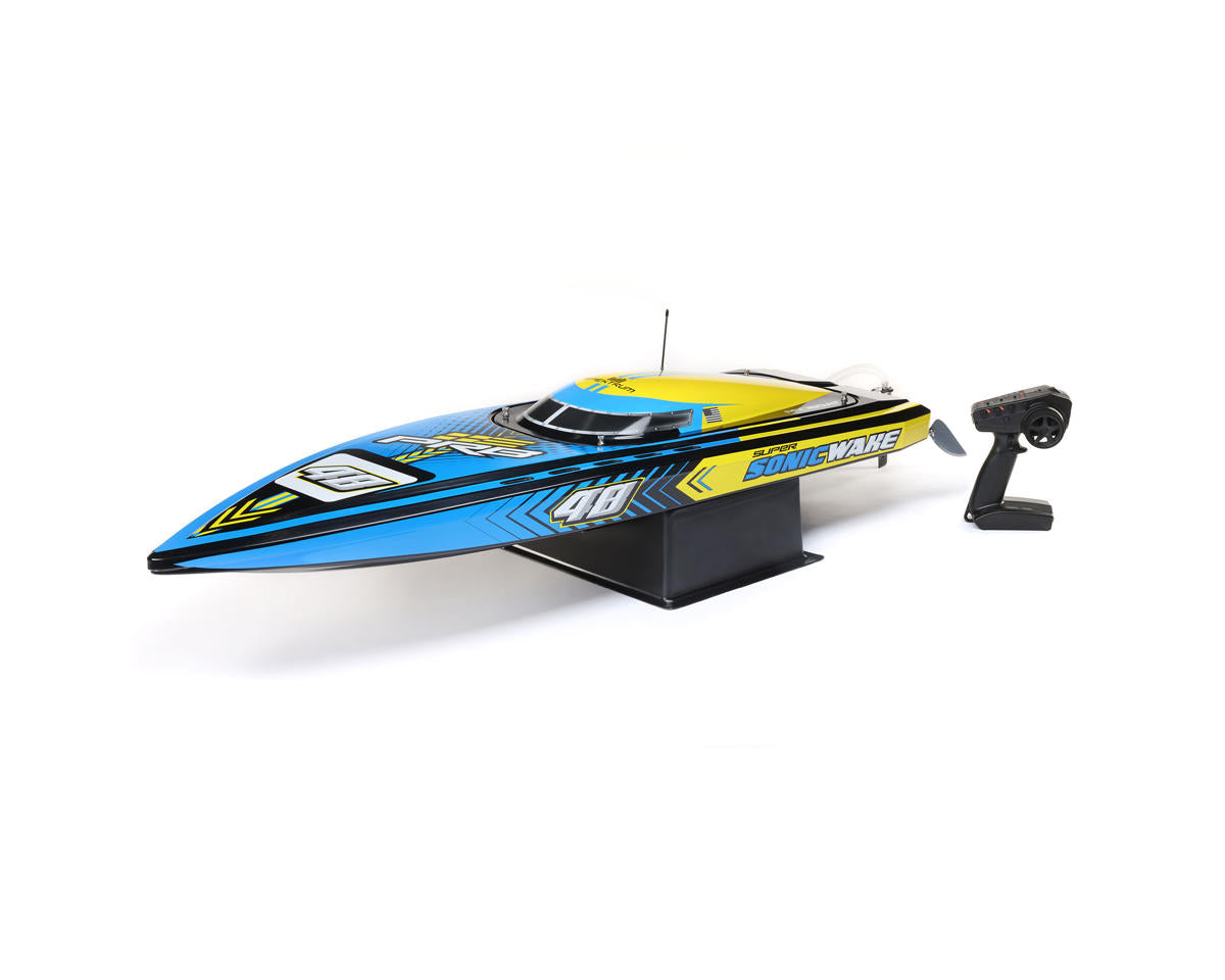 Pro Boat Super Sonicwake 48" 8S Brushless Deep-V RTR Self-Righting Boat w/DX3 2.4GHz Radio