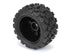 Pro-Line Badlands MX Pre-Mounted MT 1/18 Tire Set (Black) (4) w/12mm Hex