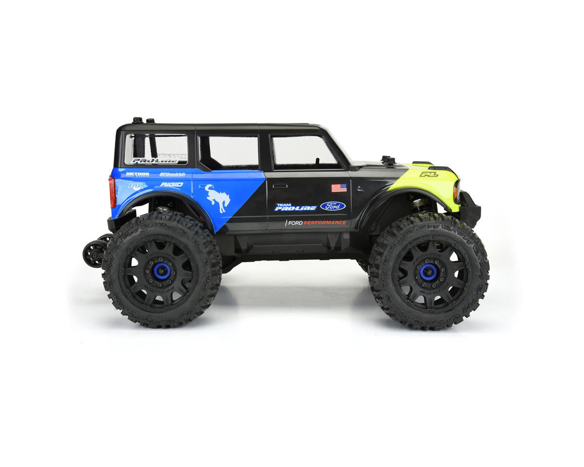 Pro-Line 2021 Ford Bronco Monster Truck Body (Clear) for Traxxas Maxx/E-Revo 2.0