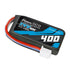 Gens ace 400mAh 7.4V 60C 2S1P Lipo Battery Pack with JST Plug