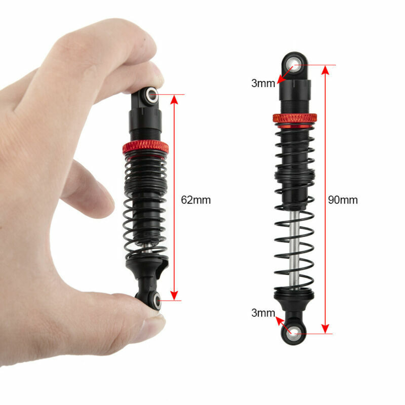 ProtonRC oil pressure shock absorber 90-120mm FOR 1/10 AXIAL SCX10 TRX-4 2pcs set