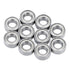 ProtonRC 10Pcs SMR126ZZ CB 6x12x4 mm ABEC7 MR126 Stainless steel hybrid ceramic ball bearing Model bearing Without Grease Fast Turning