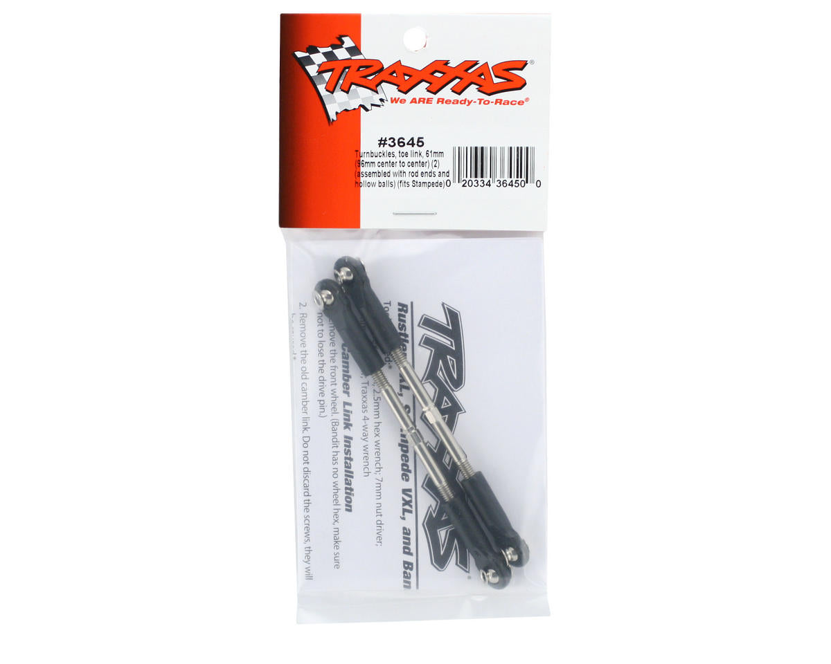 Traxxas 55mm Toe Link Turnbuckle (2) (VXL)