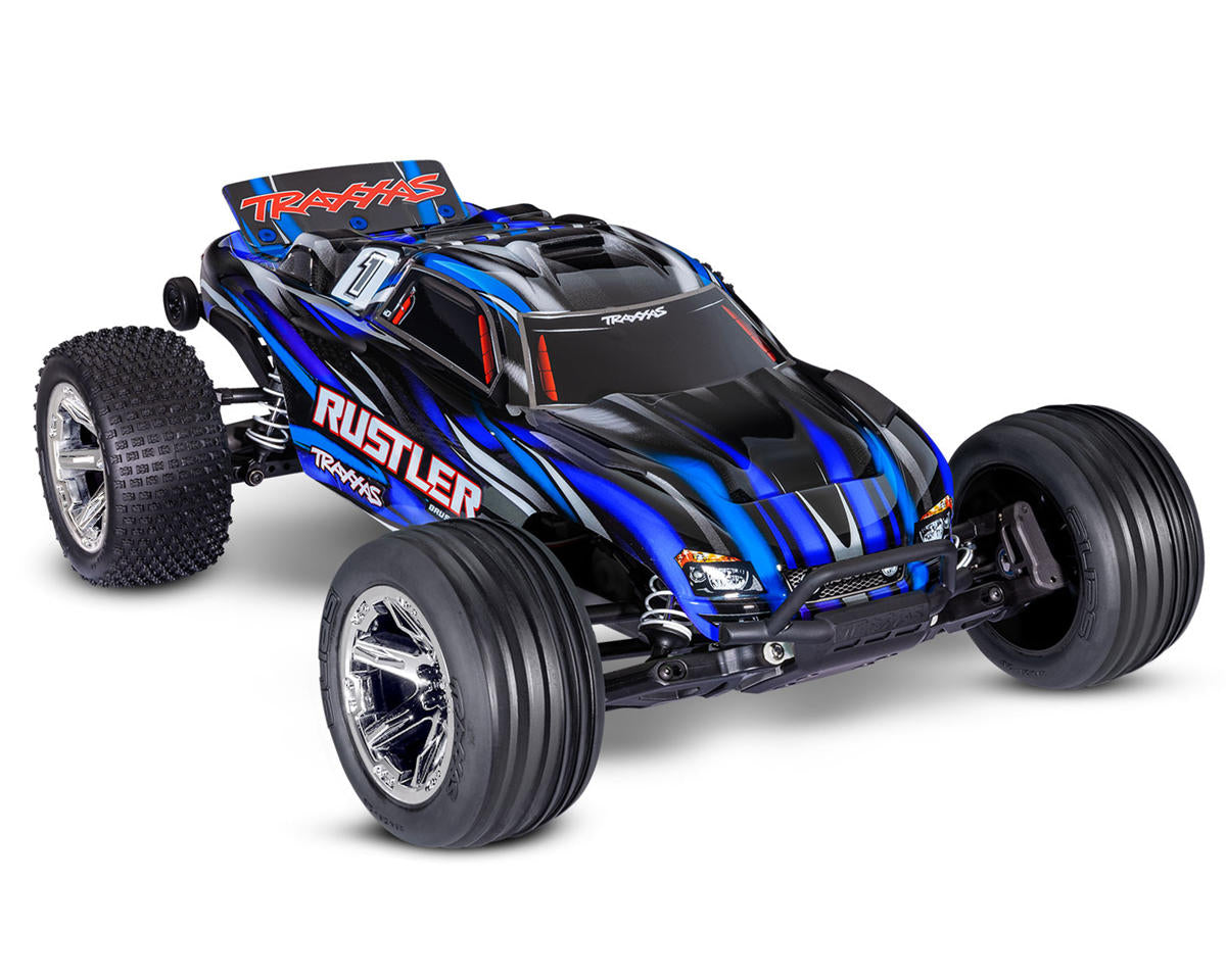 Traxxas Rustler BL-2s HD 1/10 RTR 2WD Brushless Stadium Truck  w/BL-2s ESC & TQ 2.4GHz Radio - Δώρο μπαταρία lipo & φορτιστής