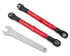 Traxxas Rustler 4X4 87mm Aluminum Toe Link (Red) (2)