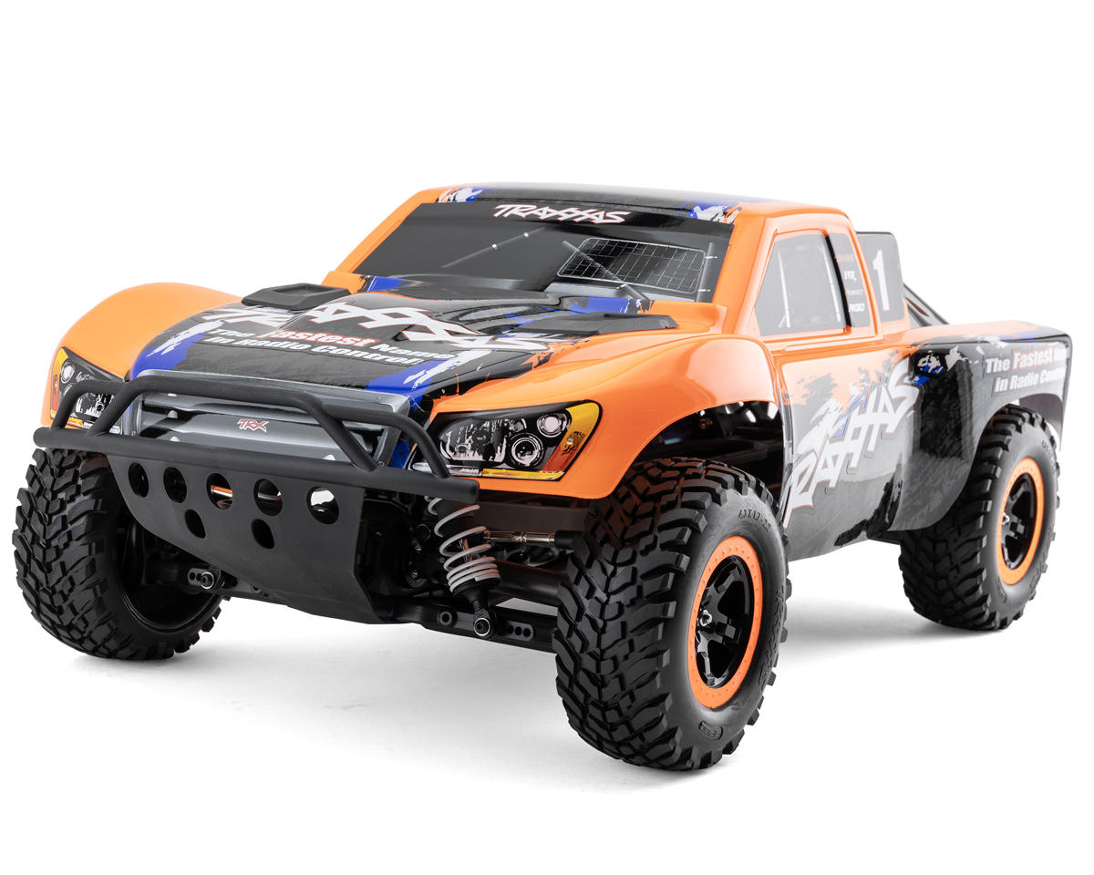 Traxxas Slash 4x4 VXL Brushless 1/10 4WD RTR Short Course Truck (Orange) w/TSM & TQi 2.4GHz Radio