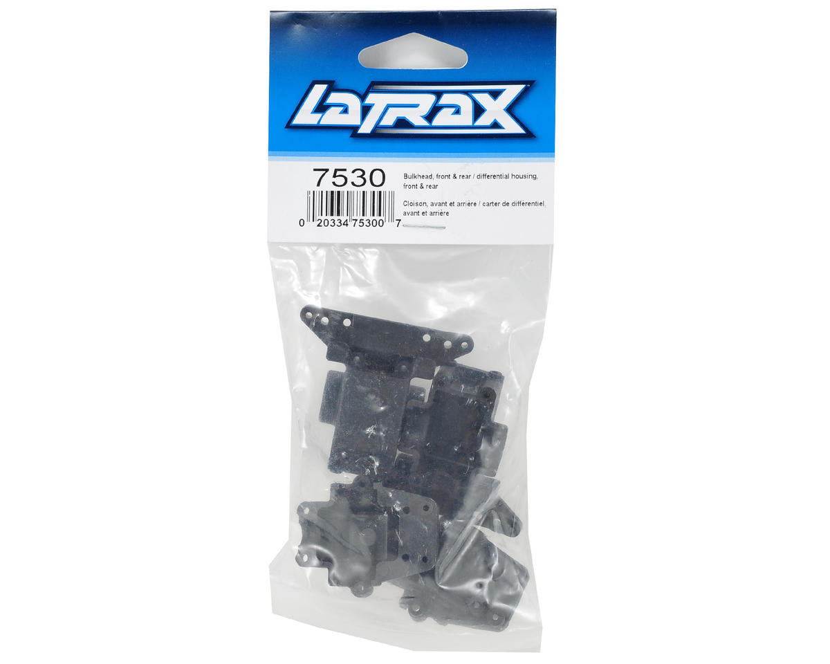 Traxxas LaTrax Front & Rear Bulkhead/Differential Housing Set