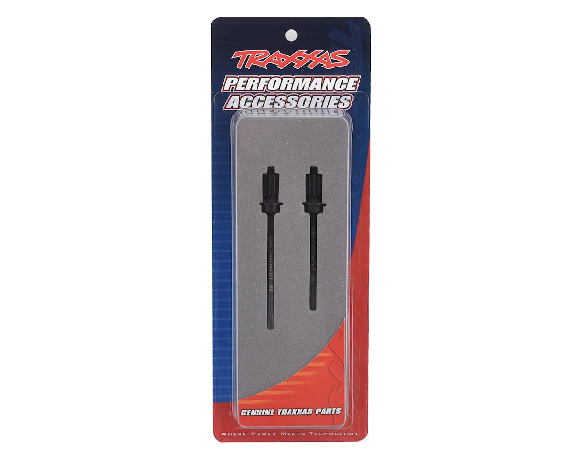 Traxxas TRX-4 Front Heavy Duty Machined Axle Shafts w/Input Gear (2)