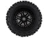 Traxxas Maxx Pre-Mounted Sledgehammer Tires w/2.8" Wheels (Black) (2) (17mm Hex)