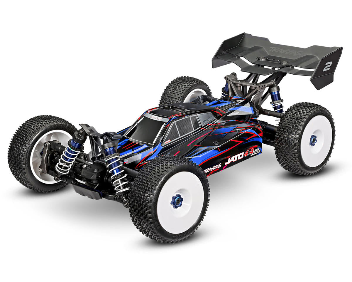 Traxxas Jato® 4x4 VXL-4S 1/8 Brushless Electric Racing Buggy (Blue) EHD RTR