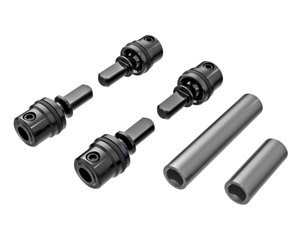 Traxxas TRX-4M Metal Driveshafts (Dark Titanium) (2)