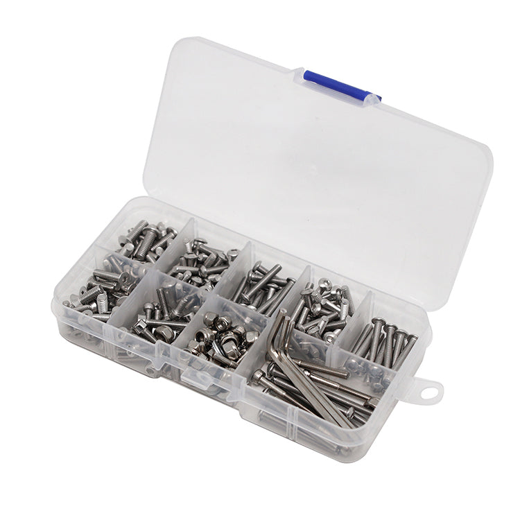 ProtonRC Multi-size Stainless Steel Screw Kit Set for 1/10 Traxxas Slash 2WD RTR/Pro RC Car Repair Accessories