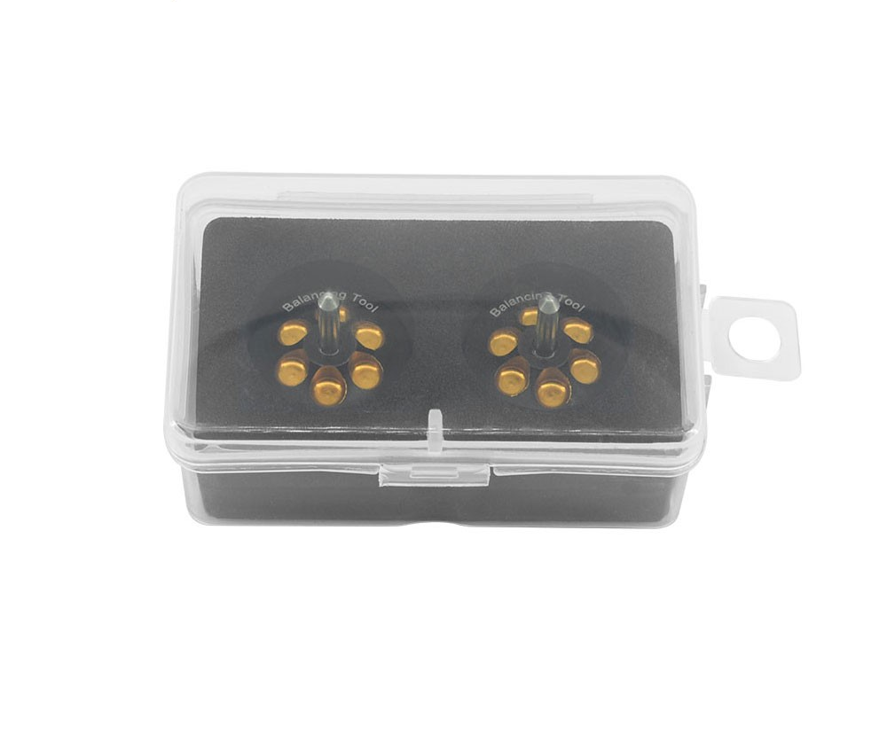 ProtonRC Aluminium Chassis Balancing Tool 2pcs/set  Black gold