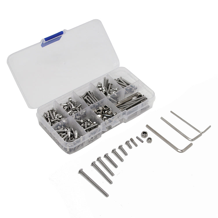 ProtonRC Multi-size Stainless Steel Screw Kit Set for 1/10 Traxxas Slash 2WD RTR/Pro RC Car Repair Accessories