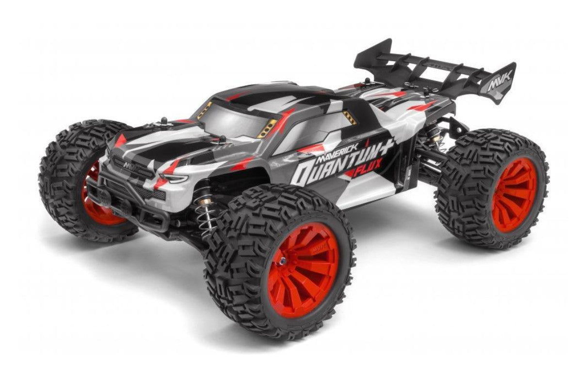 MAVERICK Quantum+ XT Flux 3s 1/10 Stadium Truck - Red