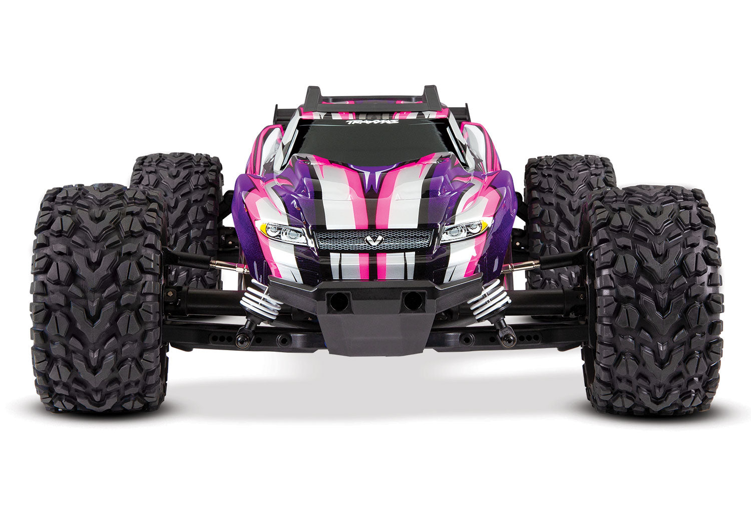 Traxxas Rustler 4X4 VXL Brushless RTR 1/10 4WD Stadium Truck (Pink) w/TQi 2.4GHz Radio & TSM