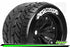 Louise 1:8 3.8 Inch Monster Tire MT-Rocket Mounted On Black Wheel - 1:2 Offset - Sport (2) LT3217BH