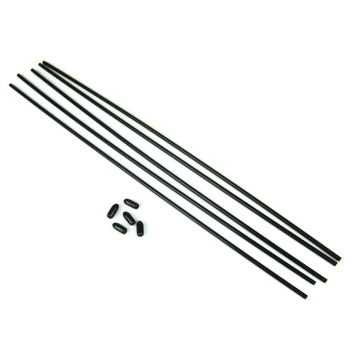 TKR5126 – Antenna Tube (universal, w/caps, 5pcs) - RACERC