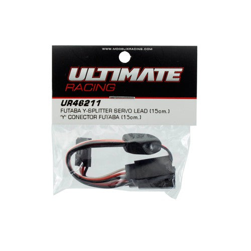 FUTABA Y-SPLITTER SERVO LEAD (15CM)