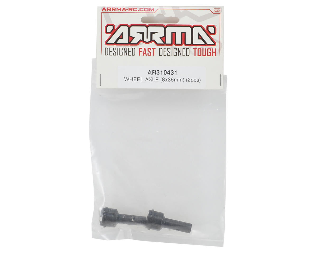 Arrma 8x38mm Wheel Axle (2)