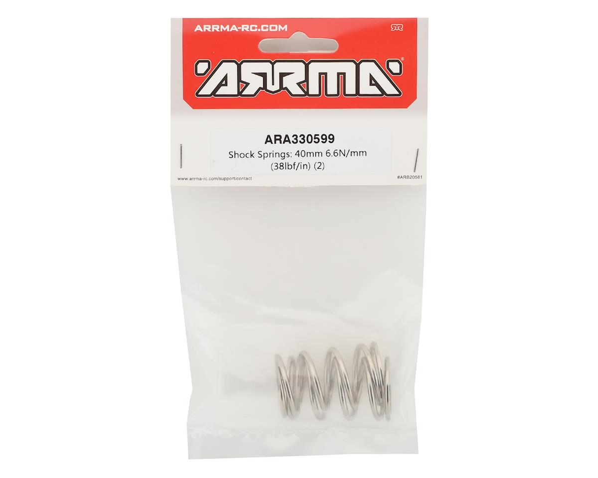 Arrma Limitless/Infraction 40mm Rear Shock Springs (38lb/in) (2)