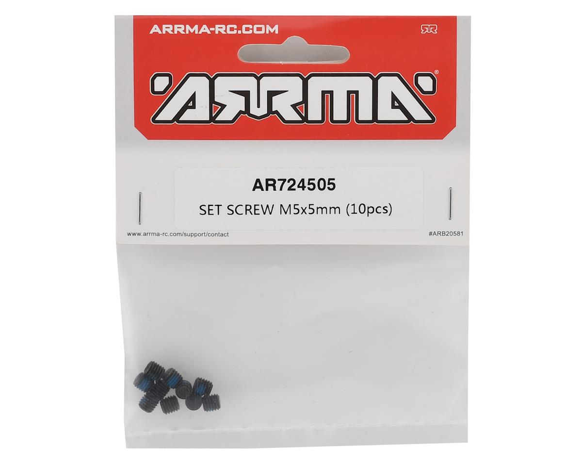 Arrma 5x5mm Set Screw Set (10)