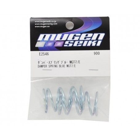 Mugen Seiki Front/Rear Spring (Blue - 5.0T) (2) - RACERC