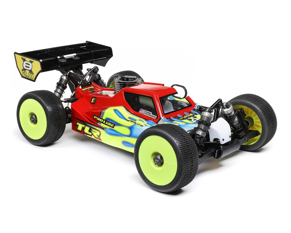 Team Losi Racing 8IGHT-X/E 2.0 Combo Nitro/Electric 1/8 4x4 Off-Road Buggy Kit