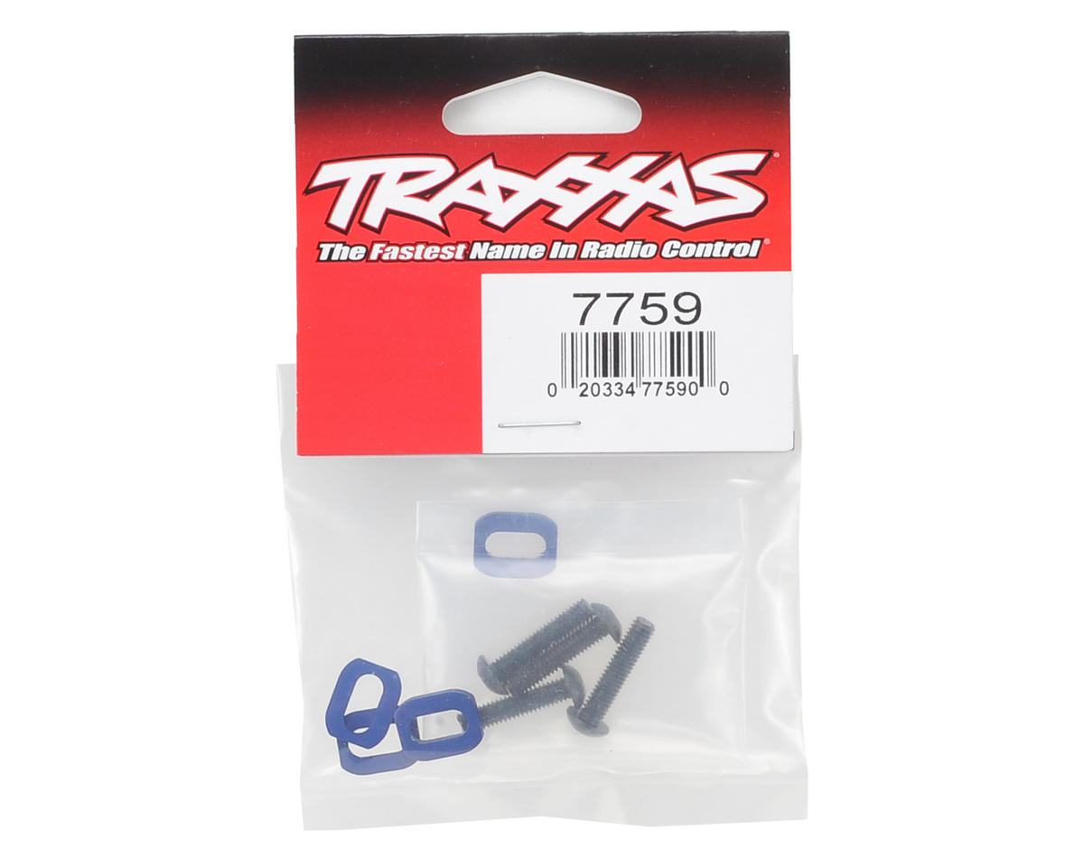 Traxxas X-Maxx/XRT Motor Mount Washer (Blue) (4)