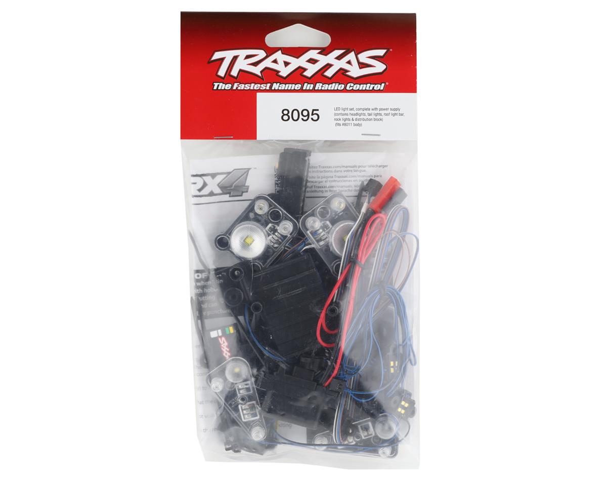 Traxxas TRX-4 Land Rover Defender Complete LED Light Set w/Power Supply