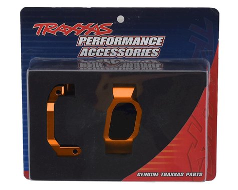 Traxxas Maxx Aluminum Caster Blocks (Orange)