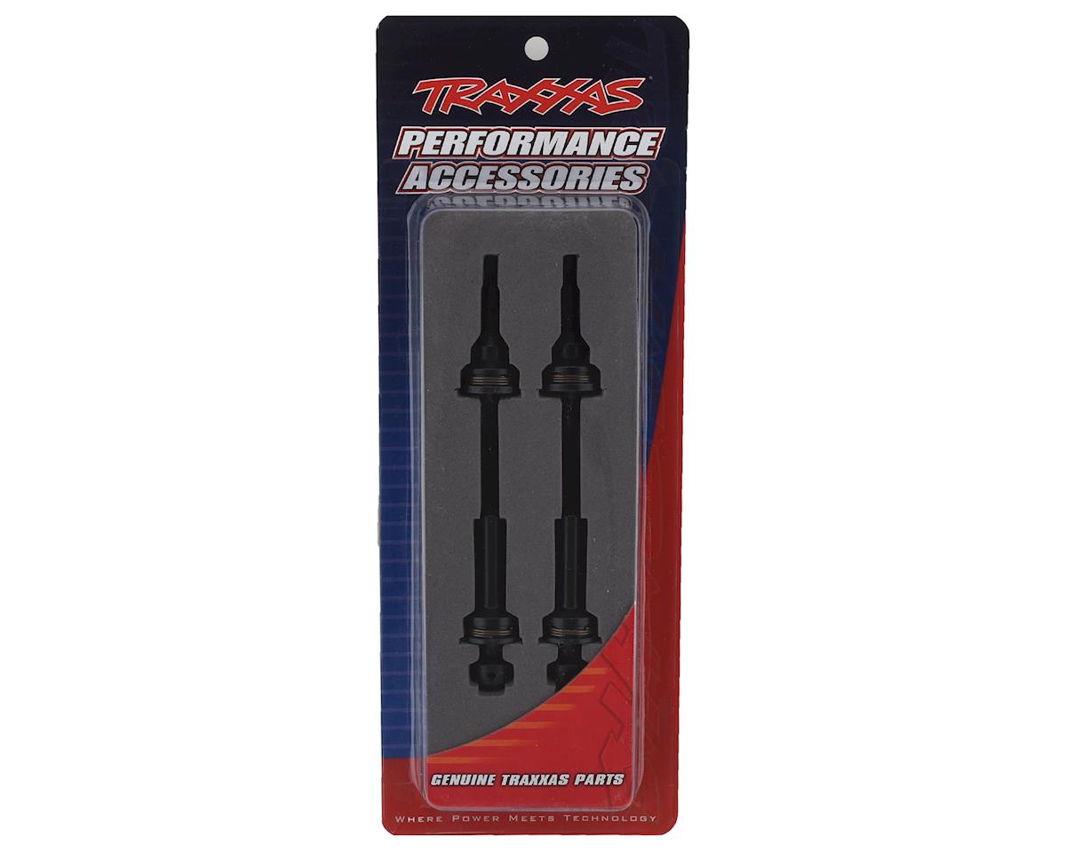 Traxxas Steel-Spline Constant-Velocity Front Driveshafts (2) (Complete Assembly)